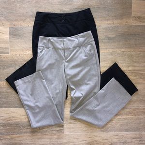 Women’s Dress Slacks Beige and Navy Blue